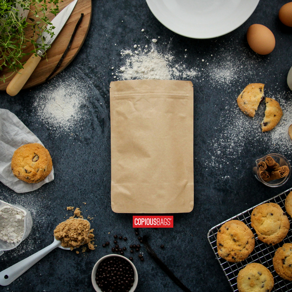 Kraft Paper Food Packaging Bags - Copious Bags